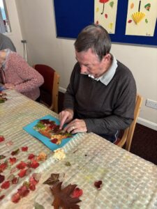 Crafting and Creativity for happier lives | Strensall Day Care Centre | adult day care | collage